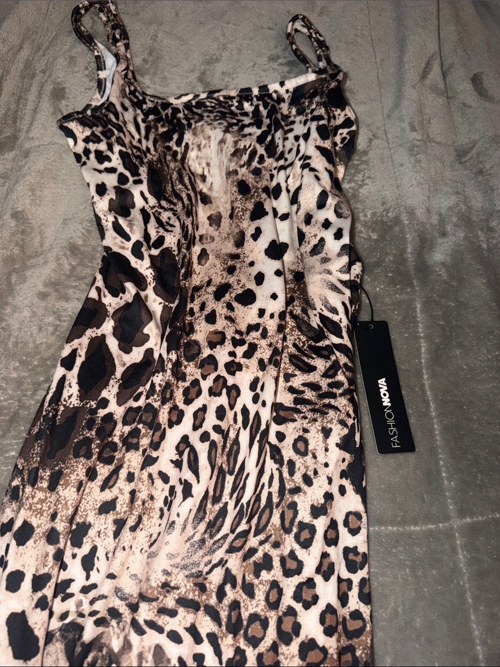 Brand new Fqshion Nova Animal slim
fit Leg Jumpsuit - Black & Cream - Picture 2 of 5